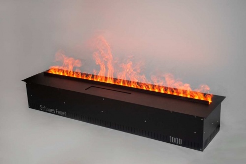 Электроочаг Schönes Feuer 3D FireLine 1000 Pro со стальной крышкой в Нижнем Новгороде