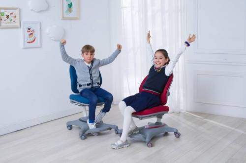 Ортопедическое детское кресло Progress Kid Max V6 Синий
